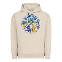 Pigment French Oak World Down Syndrome Day Urban Hoodie - CowhideDigitalArt
