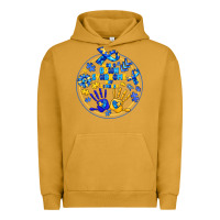 Pigment Peanut Butter World Down Syndrome Day Urban Hoodie - CowhideDigitalArt