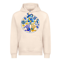 Sandshell World Down Syndrome Day Urban Hoodie - CowhideDigitalArt