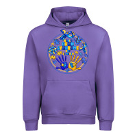 Tulip World Down Syndrome Day Urban Hoodie - CowhideDigitalArt