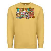 Antique Gold med tech crew Premium Sweatshirt - OliviaCreatesArt
