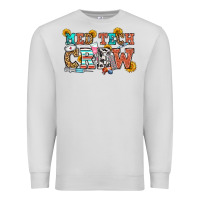 Dove Grey med tech crew Premium Sweatshirt - OliviaCreatesArt