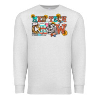 Oatmeal Heather med tech crew Premium Sweatshirt - OliviaCreatesArt