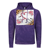 Cloud Purple customized leopard floral nurse Vintage Hoodie - MaliasSmallBusiness