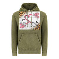 Vintage Olive customized leopard floral nurse Vintage Hoodie - MaliasSmallBusiness