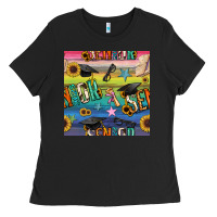 Black graduation seamless pattern Ladies Tee - BundleAndBundleShop