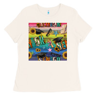 Bone graduation seamless pattern Ladies Tee - BundleAndBundleShop
