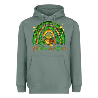 Sage St. Patrick's Day rainbow Heavyweight Hoodie - HowdyJamesFarm