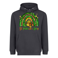 Smoke St. Patrick's Day rainbow Heavyweight Hoodie - HowdyJamesFarm