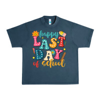 Midnight Navy happy last day of school Urban Heavy Tee - JahusDesignShop