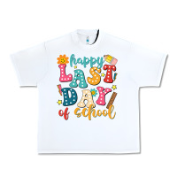 White happy last day of school Urban Heavy Tee - JahusDesignShop