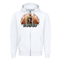 And They Call The Thing Rodeo Bull Bullfighter Zipper Hoodie | Teevron
