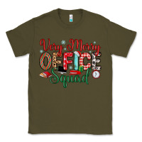 Army Green very merry office squad Classic Tee - MaliasSmallBusiness
