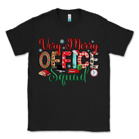 Black very merry office squad Classic Tee - MaliasSmallBusiness