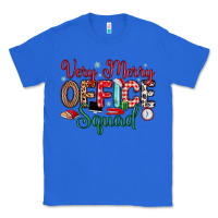 True Royal very merry office squad Classic Tee - MaliasSmallBusiness