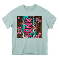 Arona western pattern pink with floral cancer ribbon Heavy Core Tee - AdoDesignShop