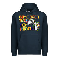 Navy Game over back to school Premium Hoodie - CowGirlArtShop