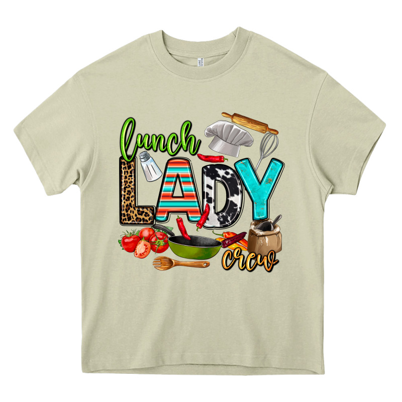 Lunch Lady Crew Heavy Core Tee by AdoDesignShop | Teevron