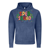 Vintage Denim sped squad Vintage Hoodie - MaliasSmallBusiness