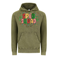 Vintage Olive sped squad Vintage Hoodie - MaliasSmallBusiness