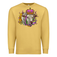Antique Gold charolais mardi gras Premium Sweatshirt - OliviaCreatesArt