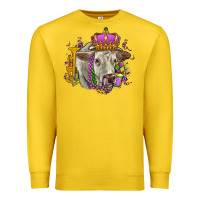 Lemon charolais mardi gras Premium Sweatshirt - OliviaCreatesArt