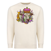 Sandshell charolais mardi gras Premium Sweatshirt - OliviaCreatesArt