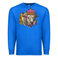 True Royal charolais mardi gras Premium Sweatshirt - OliviaCreatesArt
