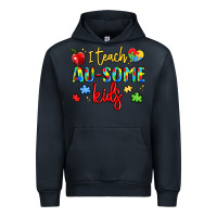 Navy i teach au some kids Urban Hoodie - LillyAllenDesigns
