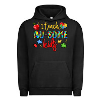 Pigment Black i teach au some kids Urban Hoodie - LillyAllenDesigns