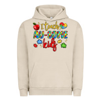 Pigment French Oak i teach au some kids Urban Hoodie - LillyAllenDesigns