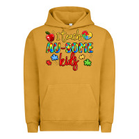 Pigment Peanut Butter i teach au some kids Urban Hoodie - LillyAllenDesigns