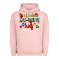 Pigment Salmon i teach au some kids Urban Hoodie - LillyAllenDesigns
