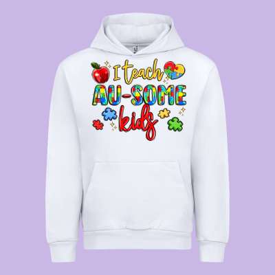 I Teach Au Some Kids Urban Hoodie Designed By Lillyallendesigns