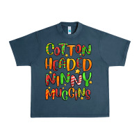 Midnight Navy cotton headed ninny muggins Urban Heavy Tee - MaliasSmallBusiness