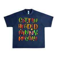 Navy cotton headed ninny muggins Urban Heavy Tee - MaliasSmallBusiness