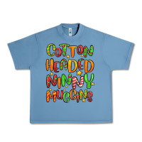 Pebble Blue cotton headed ninny muggins Urban Heavy Tee - MaliasSmallBusiness