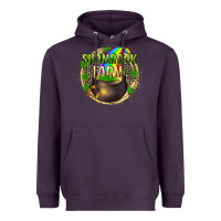 Plum shamrock farm Heavyweight Hoodie - CowGirlArtShop