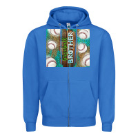 True Royal baseball brother Zipper Hoodie - TumblerDesignByShophia