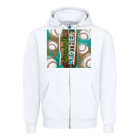White baseball brother Zipper Hoodie - TumblerDesignByShophia