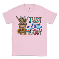 Bubblegum Pink just a latte moody Classic Tee - CowhideDigitalArt