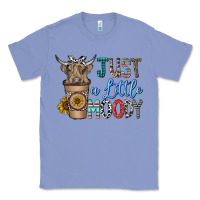 Colony Blue just a latte moody Classic Tee - CowhideDigitalArt