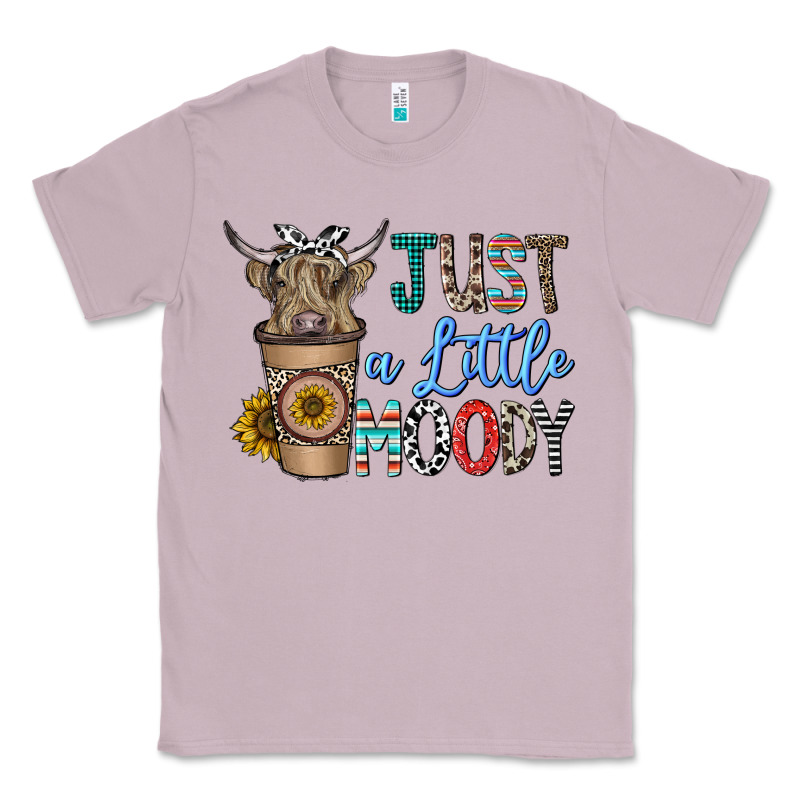 Just A Latte Moody Classic Tee by CowhideDigitalArt | Teevron