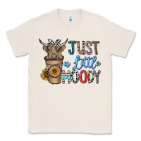Natural just a latte moody Classic Tee - CowhideDigitalArt
