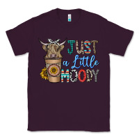 Plum just a latte moody Classic Tee - CowhideDigitalArt