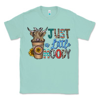 Seafoam just a latte moody Classic Tee - CowhideDigitalArt