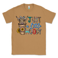 Toasted Coconut just a latte moody Classic Tee - CowhideDigitalArt