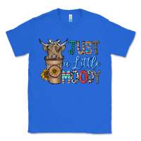 True Royal just a latte moody Classic Tee - CowhideDigitalArt