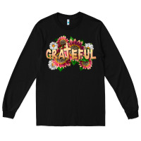 Black Grateful Religious Long Sleeve Tee - LillyAllenDesigns