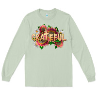 Matcha Grateful Religious Long Sleeve Tee - LillyAllenDesigns